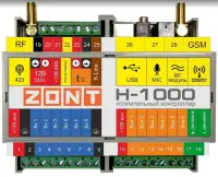   ZONT H1000 Контроллер отопления 721-