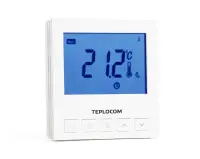 Teplocom TS-Prog-220/3А, проводной комнатный термостат, прогр. реле 250В, 3А