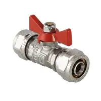 16 мм VALTEC кран шаровой с обжимным соединением