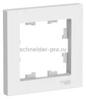 Рамка Schneider Atlas (Белая)