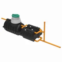 Комплект АК "Rostok" Загородная Оптима чёрный (1928х 1355х 6032)