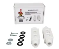 Переходник BrexADAPTER HEATER. Предназначен для подсоединения насосов BrexDECAL, к пластинчатому теп