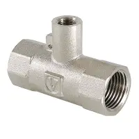Тройник для подключения датчика температуры 1/2" х M10 х 1/2" ВР VALTEC