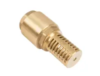 Обр. клапан 1" с сеткой (сетка-латунь, толк.-латунь)