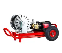 Машины для прочистки труб высоким давлением.Модель: BrexJET Electric 1300. 13 л/час,  130 бар, 220v