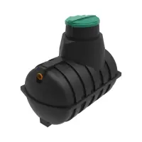 Септик "Rostok" Загородный черный (2000х 1305х 2220)