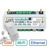 Комплект ZONT H1000+ PRO + Беспроводной датчик движения 433