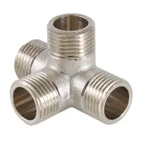 Крестовина двухплоскостная НР 1/2" VALTEC