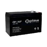 Аккумулятор Optimus АP1207, 12В, 7A/h