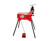 Желобонакатной станок  BrexGroover-12А. Для труб от 1 до 12 дюймов. В комплект входит кнопка-педаль 