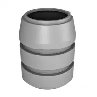 Горловина септика "Росток" 940мм зеленый (980х 780х 780)