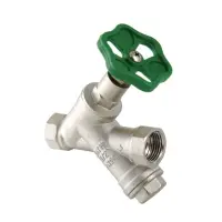 Вентиль прямоточный с косым фильтром 3/4" VALTEC