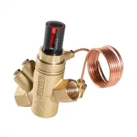 1/2” VALTEC VT.043.G, 5-50 кПа, 15-1500 л/ч автоматический регулятор перепада давления регулируемый, с имп. трубкой 1 м