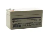 Аккумулятор Optimus AP12012 12В, 1,2A/h