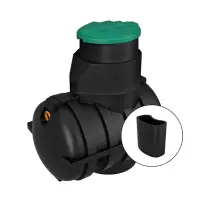 Септик "Rostok" Дачный с насосным отсеком (1840х 1115х 1680)