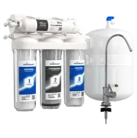 АБФ-ОСМО-5  система очистки воды обратного осмоса под кухонную мойку с отдельным краном