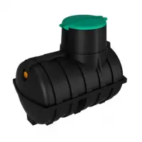 Септик "Rostok" "Коттеджный Плюс" черный (2090х 1440х 2360)