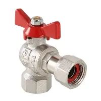 Кран шаровой угловой с накидной гайкой ВР 1/2" VALTEC Base