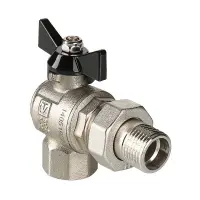 Кран шаровой усиленный угловой с полусгоном ВР-НР 1/2" VALTEC PERFECT