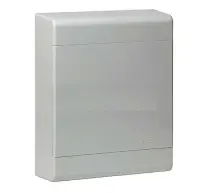 68324С Тусо.Щиток о/п на 24 мод. с двер. 370х302х95мм (серый с непрозрачной дверцей)