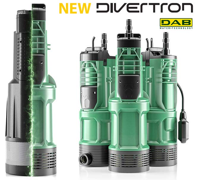 Колодезные насосы DAB DIVERTRON